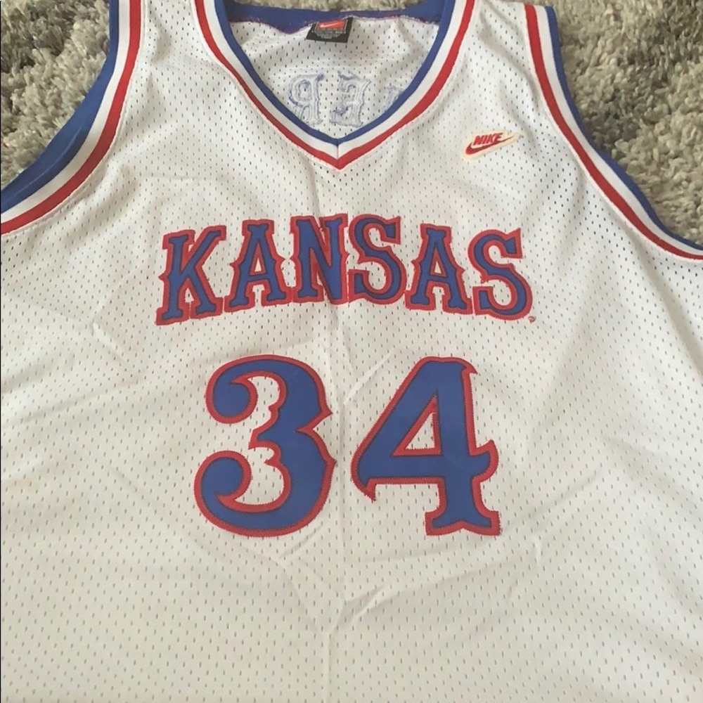 Men’s Nike collage Kansas Jersey